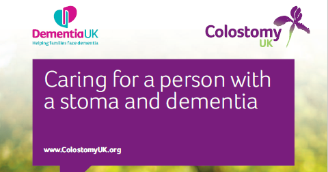 NEW booklet – Caring for a person with a stoma and dementia