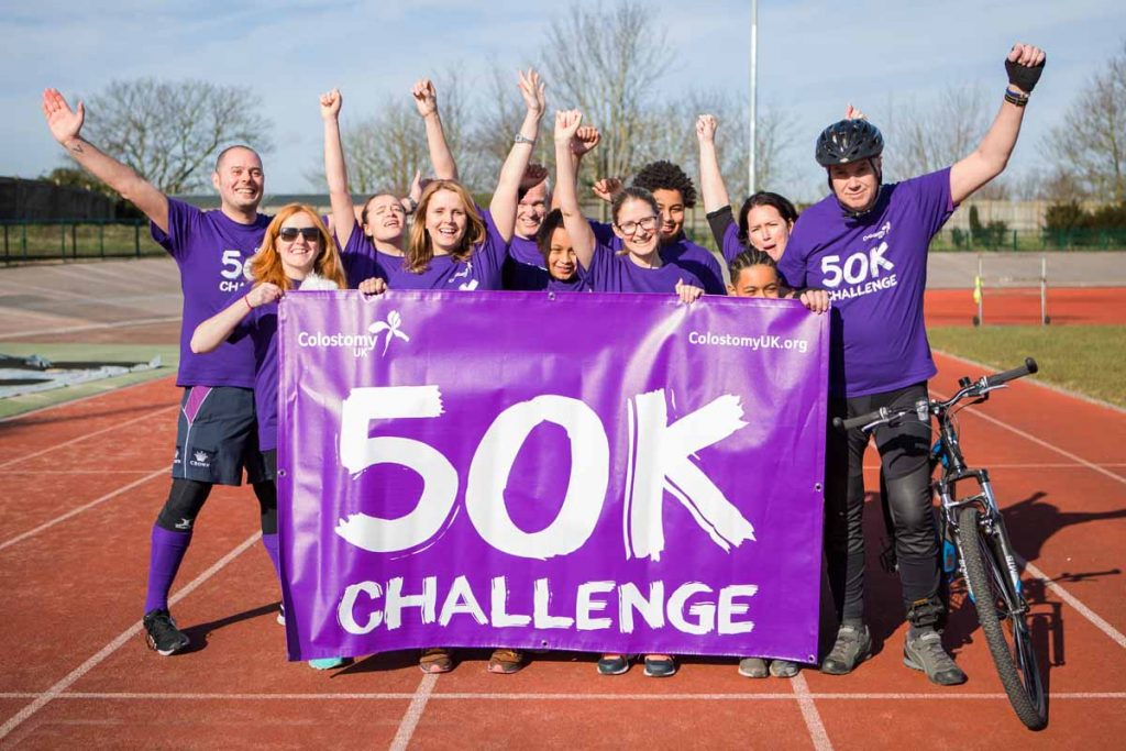 50K challenge Colostomy UK