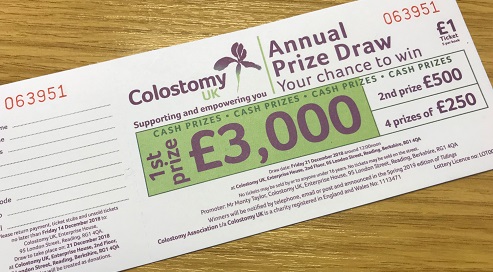 Colostomy UK 2018 Prize Draw