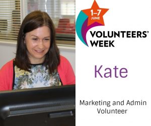 kate volunteer week