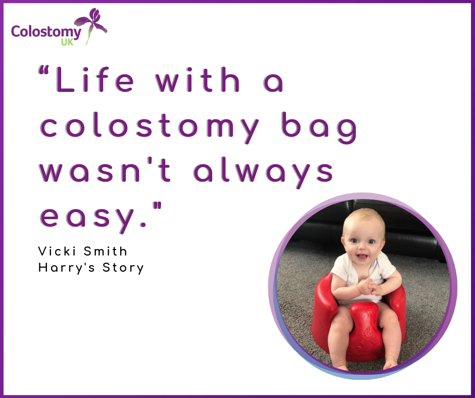 colostomy uk : babies with a stoma, harry's story