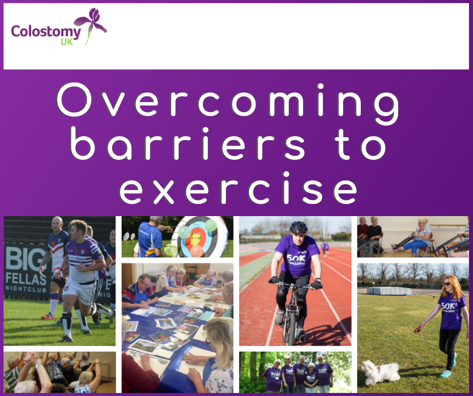 colostomy uk: overcoming barriers to excercise
