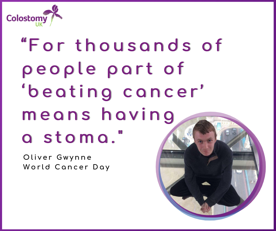 Colostomy UK : world cancer day