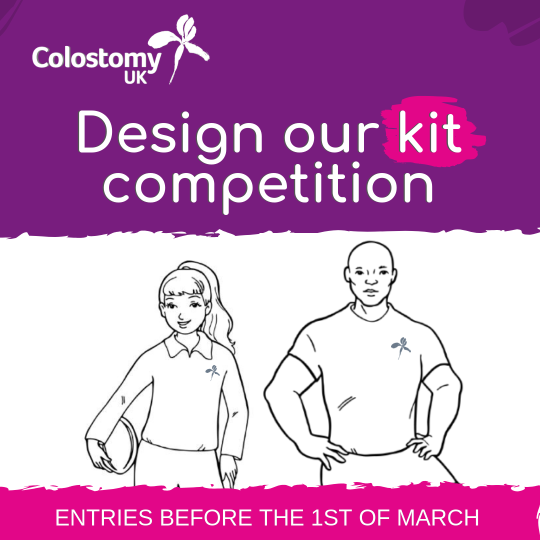 Colostomy UK: Design our kit challenge