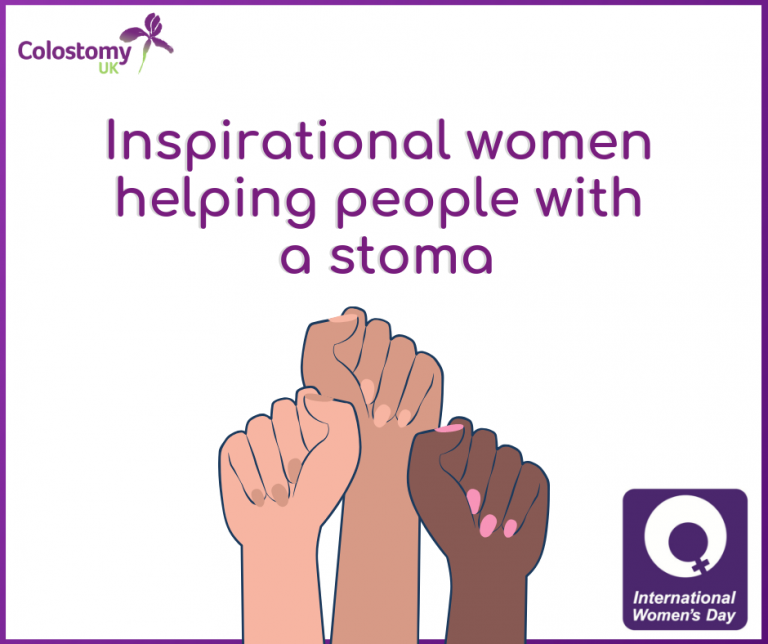 Inspirational women helping people with a stoma Colostomy UK