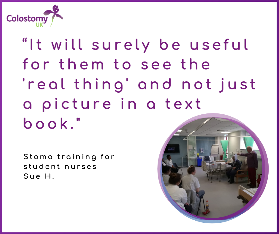 Stoma training for student nurses