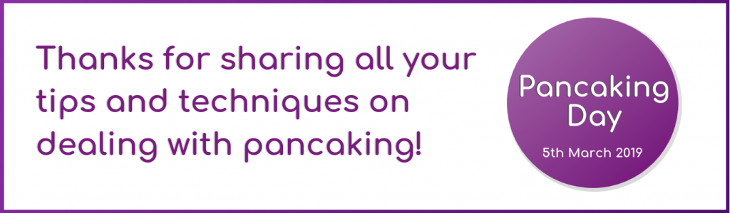 colostomy uk : pancaking advice