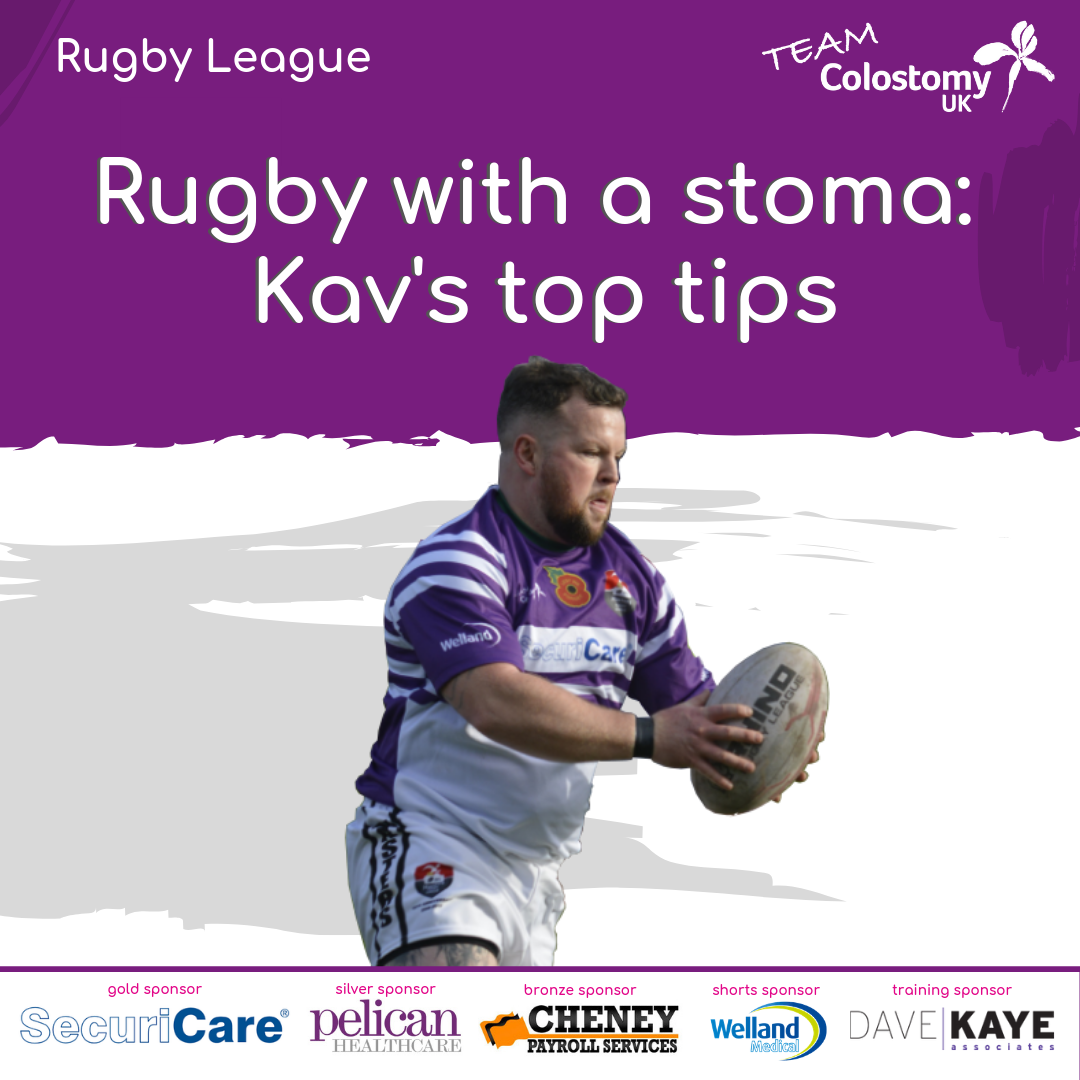 Colostomy UK: rugby with a stoma