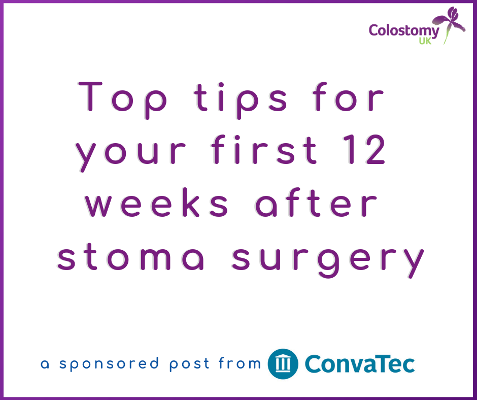 Top tips for your first 12 weeks after stoma surgery