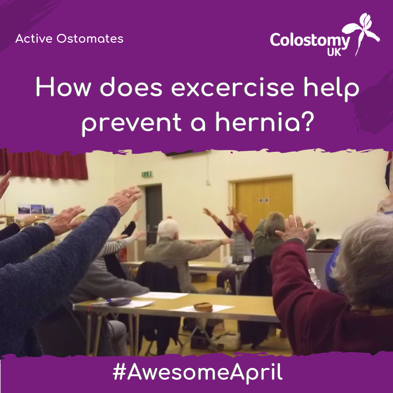 colostomy uk:how excercise helps prevent hernias