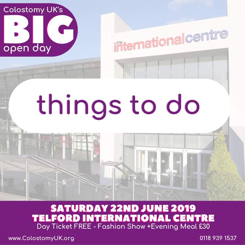 Colostomy UK's BIG open day_ things to do