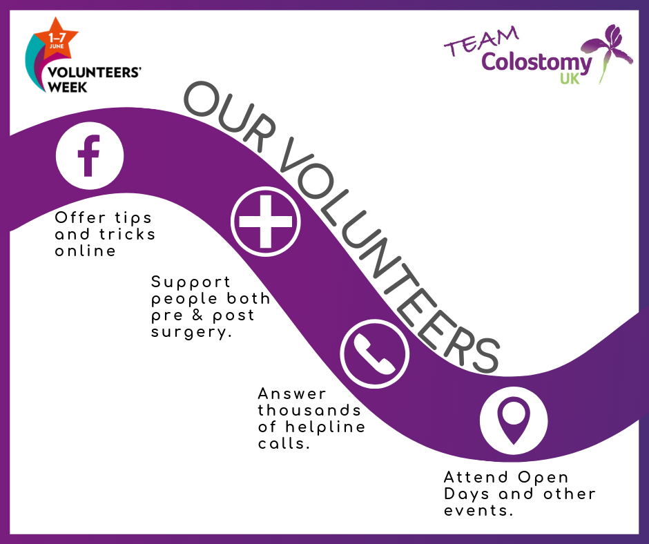 Colostomy UK: volunteers impact