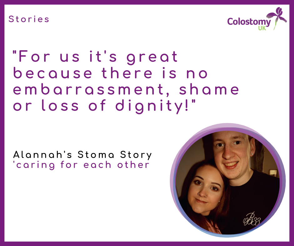 Alannah’s Stoma Story: caring for each other