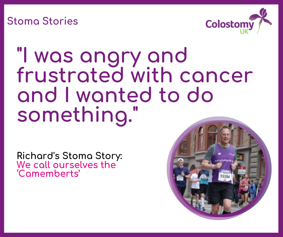 Richard’s Stoma Story: we call ourselves the ‘Camemberts’