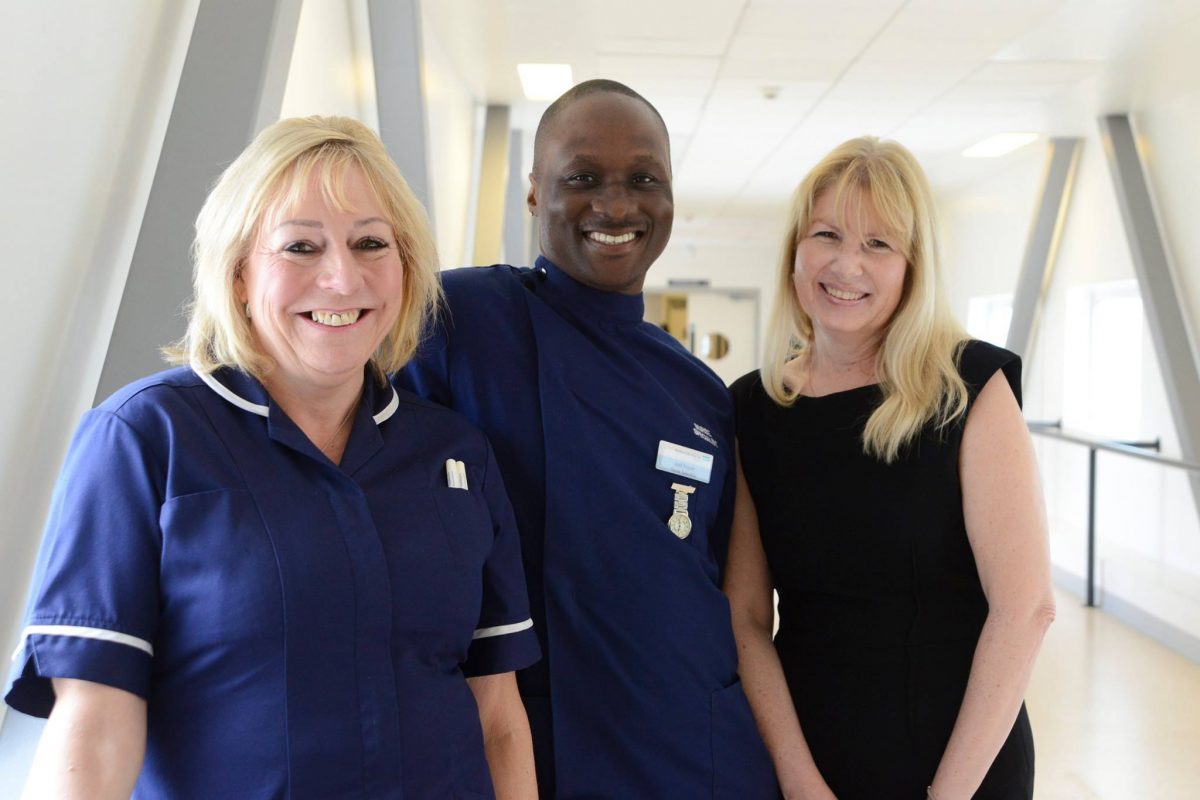 Queen Alexandra Hospital awarded 2019 Purple Iris award