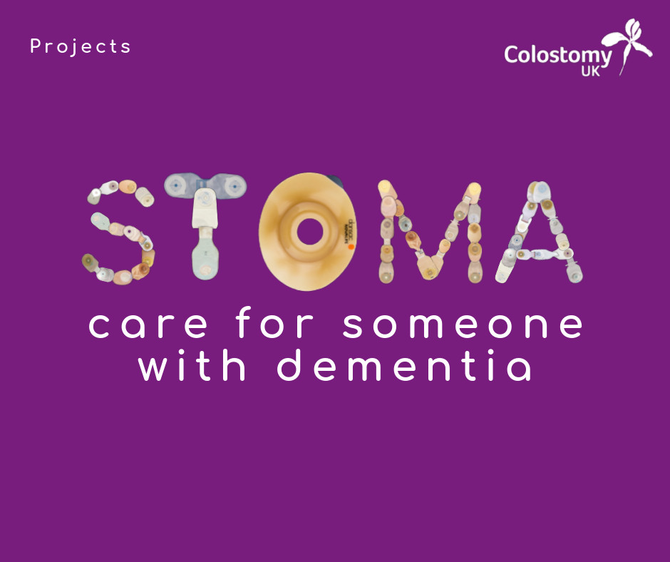 Caring for a person with a stoma and dementia