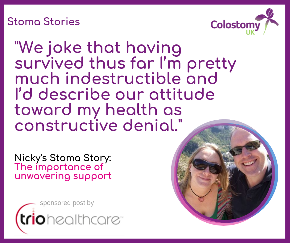 Nicky’s Stoma Story: The importance of unwavering support