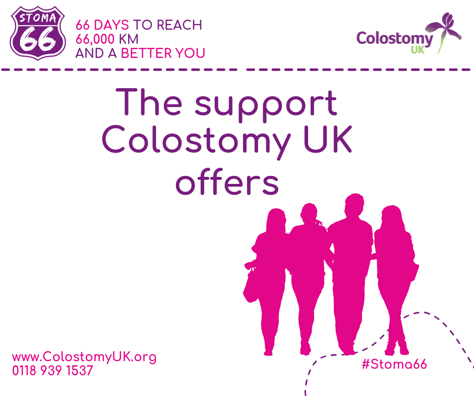 Stoma 66: the support our charity offers