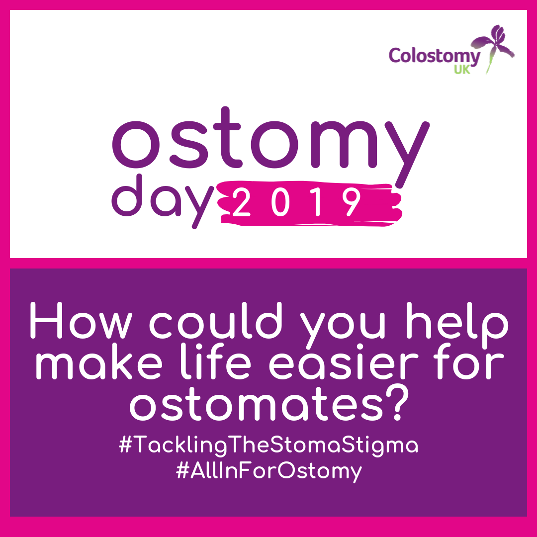 Ostomy Day: How could you help make life easier for ostomates?