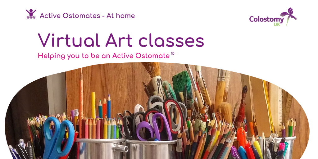 Active Ostomates: at home. Virtual Art Classes