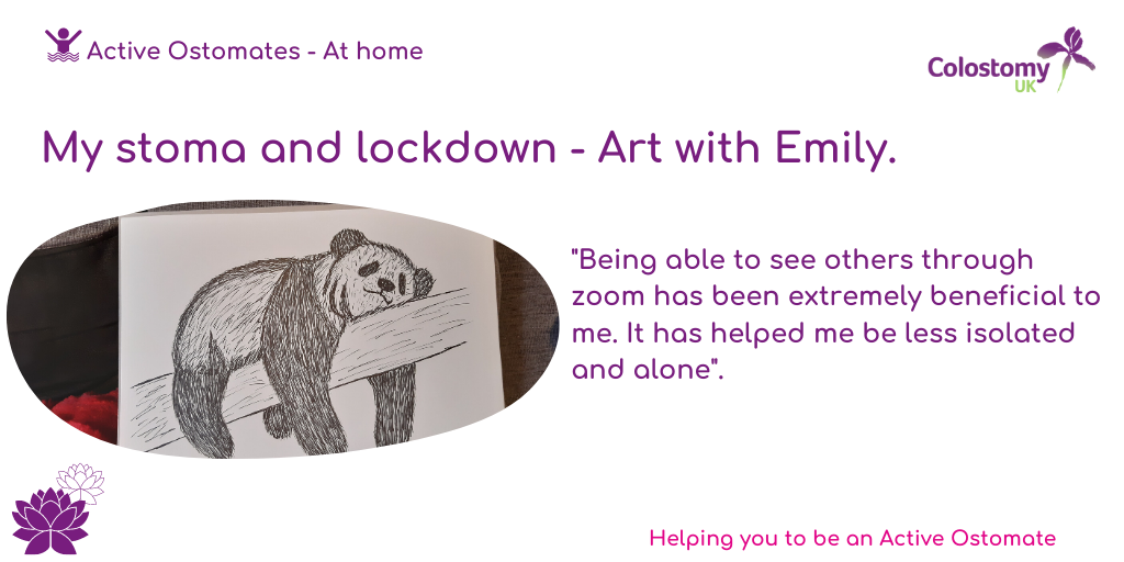 My Stoma and Lockdown – Art With Emily