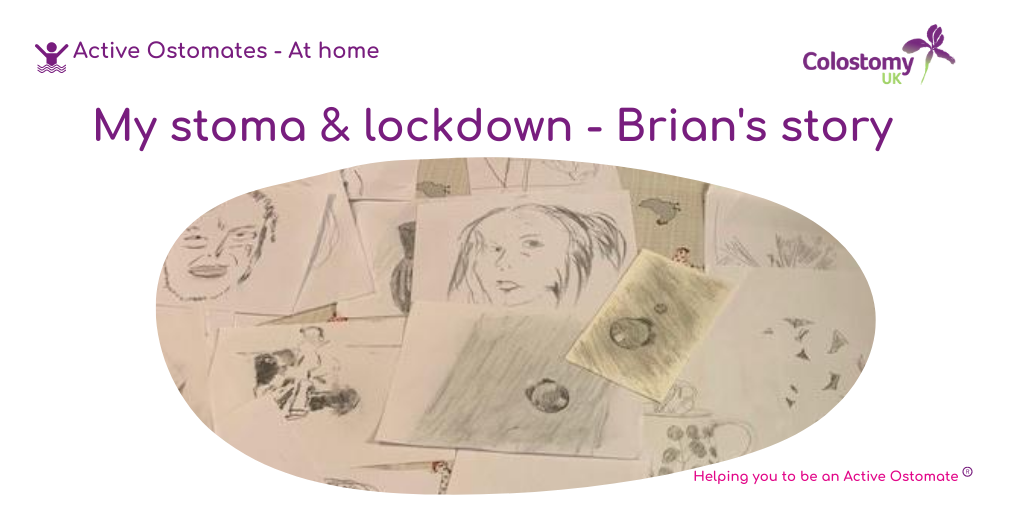 My stoma and lockdown – Drawing it out