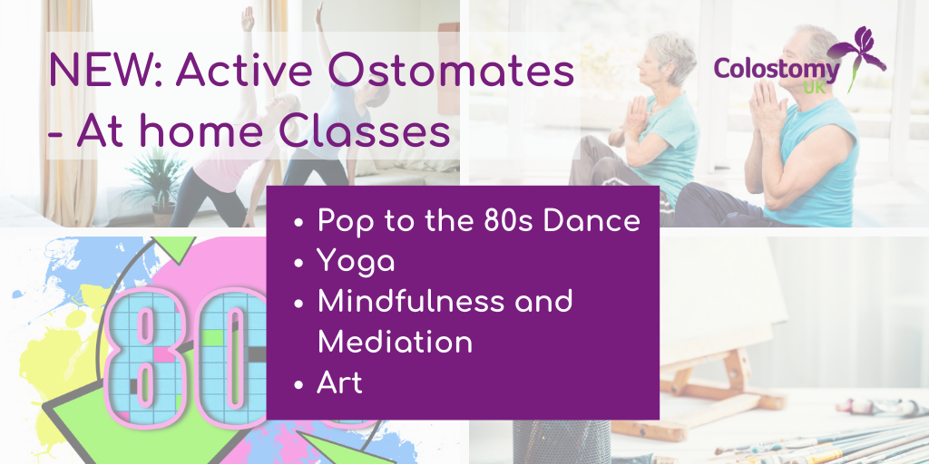 New Active Ostomates: at Home classes starting this month.