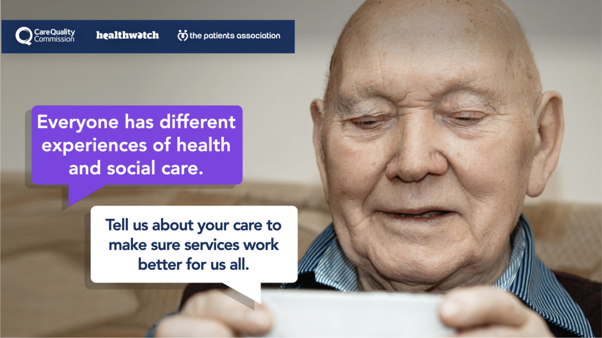 Share your experiences of NHS and Social Care