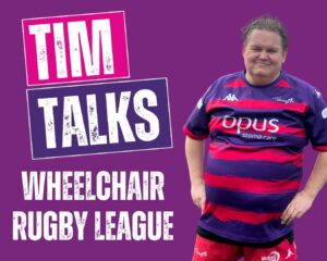 Team Colostomy UK’s wheelchair rugby league squad, continues to go from strength to strength. As the team looks ahead to the 2026 season, we caught up with coach Tim Cree to hear about his journey into the sport, what coaching Purps on Wheels is really like, and what he’s most excited about for the year ahead.