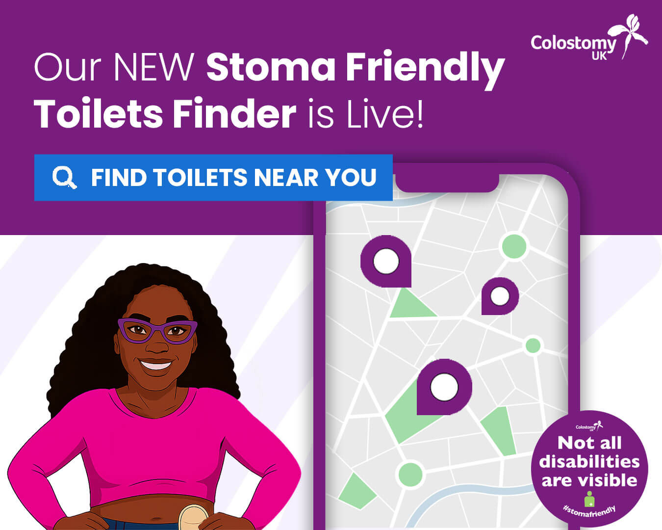 Stoma Friendly Toilets Finder