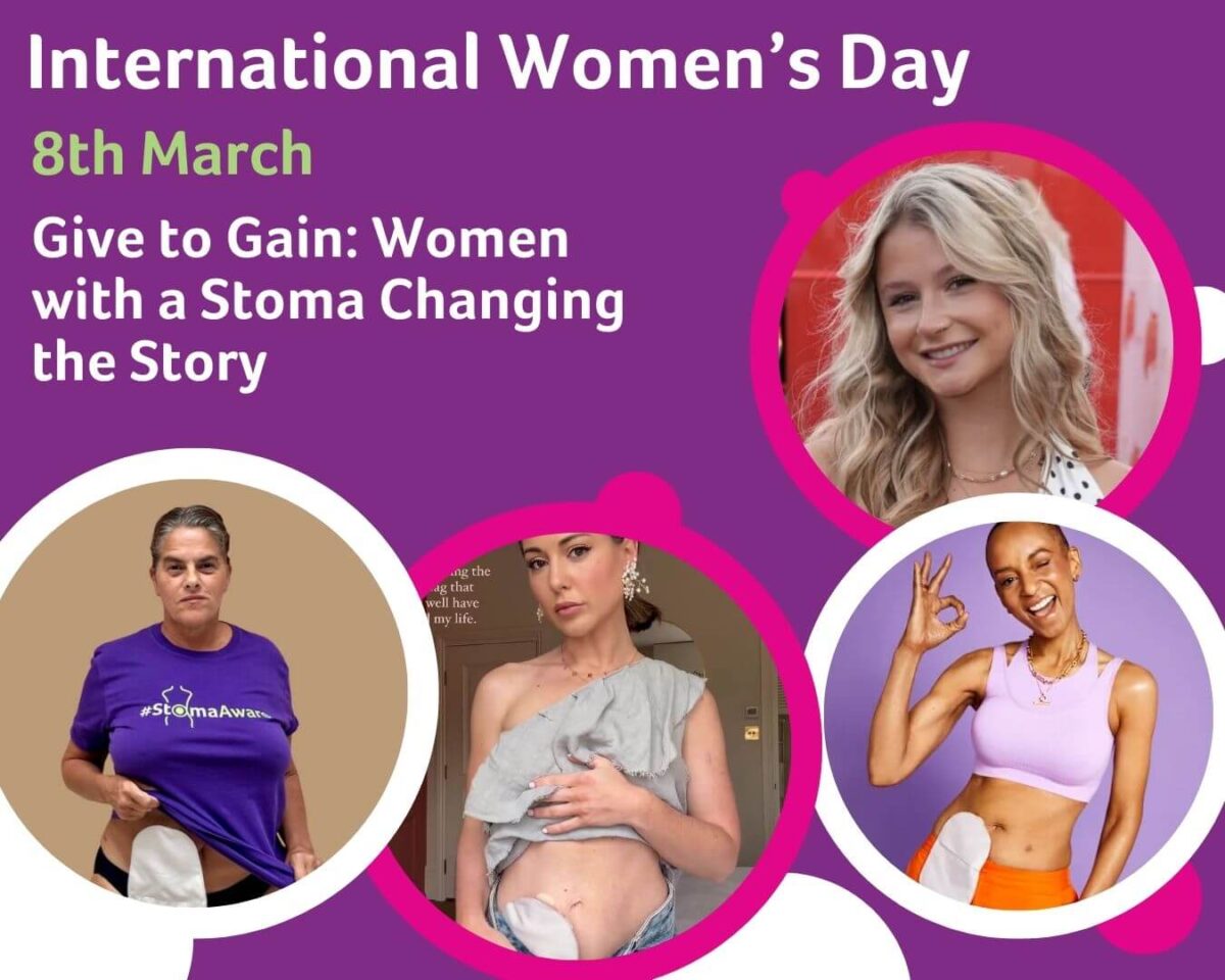 Give to Gain: Women with a Stoma Changing the Story