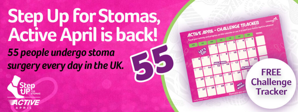 Step Up for Stomas, Active April!