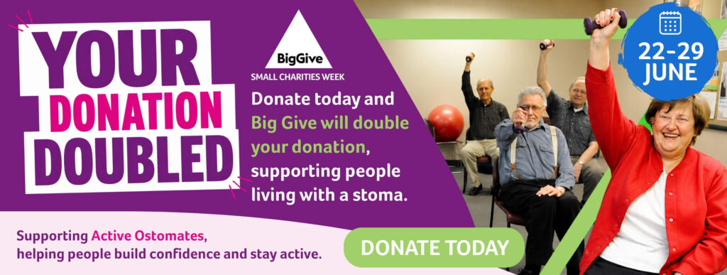 Colostomy UK supports people with stomas (‘ostomates’) across the UK. Active Ostomates is our free activity and wellbeing programme for people who've had life-changing stoma surgery. Our online 8-week course helps people rebuild confidence, reduce isolation and improve physical and mental wellbeing.
